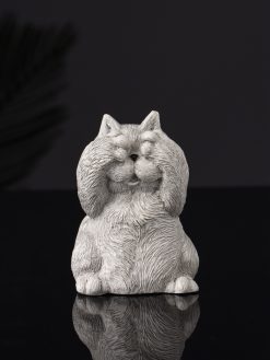Alternative view of Набор фигурок «Три кота: ничего не вижу, не слышу, не говорю», гипс, 7 см, серый