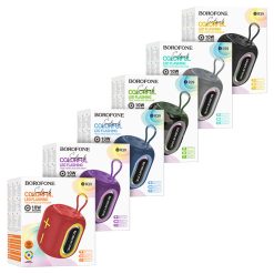 Колонка портативная Borofone, BR39, Kaya, Bluetooth, цвет: чёрный