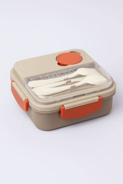 Ланчбокс "Сингл", серый (1400 мл)
