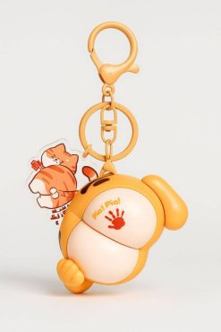 Брелок "Лапка Лапка Бум", оранжевый