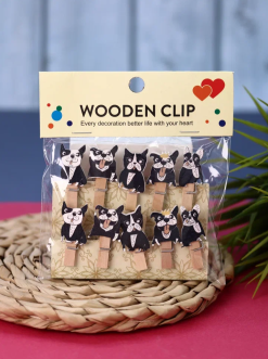 Alternative view of Прищепки "Dog style"