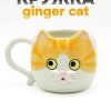 Кружка керамическая «Ginger cat», orange (410 мл)