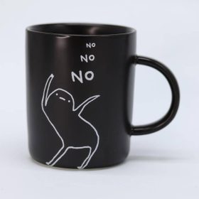 Кружка «No, no», black (400 ml)