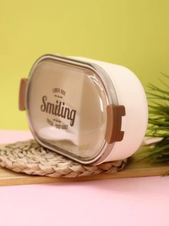 Alternative view of Ланчбокс "Smiling", white, 1200 ml