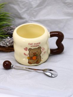 Кружка "Капибара и апельсин", 380 мл