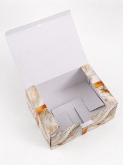 Коробка подарочная самосборная «Бант», 30×23×12 см