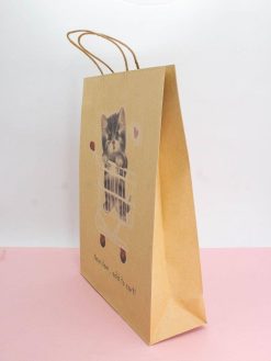 Alternative view of Пакет подарочный крафтовый «Katkiss», MEOW (32*42*11)