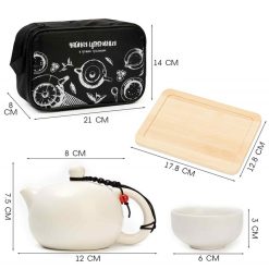 Alternative view of Набор для чайной церемонии 8 предметов, на 4 персоны, чашка 45 мл, чайник 180 мл
