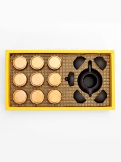 - Подарочный набор для чайной церемонии,китайский чай "Те Гуаньинь" 9 капсул,на 4 персоны+пак