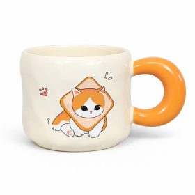 Кружка «Котик любит выпечку» (450 мл)