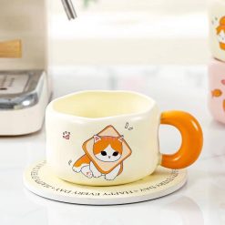 Alternative view of Кружка «Котик любит выпечку» (450 мл)