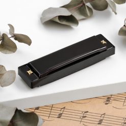 Губная гармошка Music Life, диатоническая, C-major, с футляром, черная — изображение 3