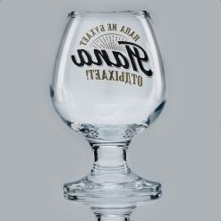 Бокал для коньяка «Папа отдыхает», деколь, 265 мл.