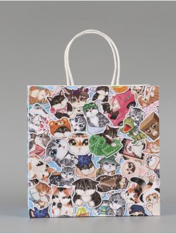 Пакет подарочный «Котики», 22×22×11 см 8 nana.by Пакет подарочный «Котики», 22×22×11 см