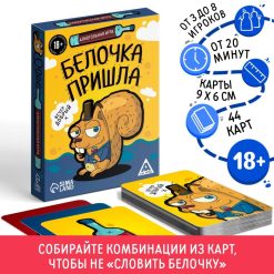 Алкогольная игра «Белочка пришла»