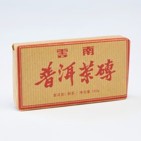 - Китайский выдержанный чай "Шу Пуэр. PUER CHA ZHUAN", 100 г, 2017 г, Юньнань, кирпич