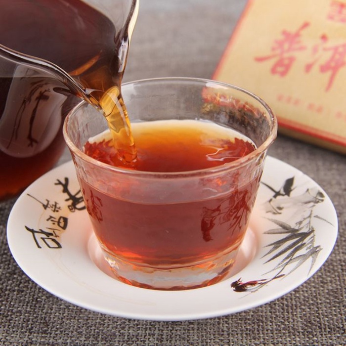 - Китайский выдержанный чай "Шу Пуэр. PUER CHA ZHUAN", 100 г, 2017 г, Юньнань, кирпич 5 nana.by - Китайский выдержанный чай "Шу Пуэр. PUER CHA ZHUAN", 100 г, 2017 г, Юньнань, кирпич — изображение 4