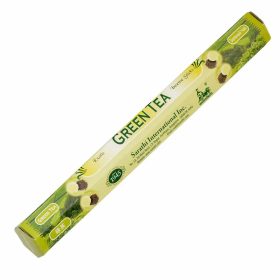 SARATHI благовония Green Tea Classic range ЗЕЛЕНЫЙ ЧАЙ, 20 шт.