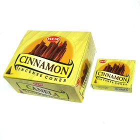HEM конусы благовония Cinnamon КОРИЦА, 10 шт.