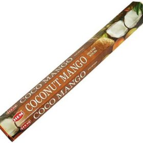 Благовония HEM Coconut Mango КОКОС - МАНГО, 6-гранник, 20 шт.