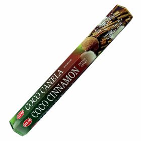 Благовония HEM Coconut Cinnamon КОКОС КОРИЦА, 6-гранник, 20 шт.