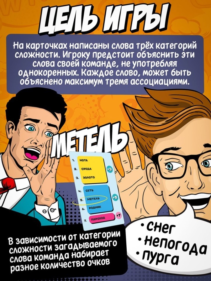 Игра настольная карточная "Пойми меня" 4 nana.by Игра настольная карточная "Пойми меня" — изображение 3