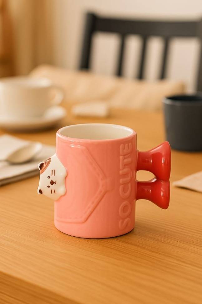 Кружка керамическая «Pocket fluffy», 480 ml 2 nana.by Кружка керамическая «Pocket fluffy», 480 ml