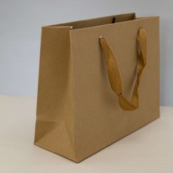 Пакет подарочный крафтовый (S) "Крафт", горизонтальный (25,4*20*9,5) 8 nana.by Пакет подарочный крафтовый (S) "Крафт", горизонтальный (25,4*20*9,5) — изображение 4