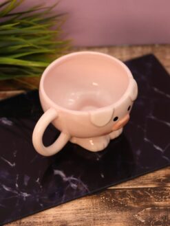 Кружка керамическая «Piglet on legs», pink 7 nana.by Кружка керамическая «Piglet on legs», pink — изображение 3