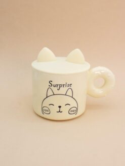 Кружка «Kitty surprise», beige (420 ml) 6 nana.by Кружка «Kitty surprise», beige (420 ml) — изображение 2