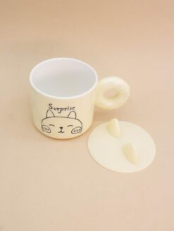 Кружка «Kitty surprise», beige (420 ml) 7 nana.by Кружка «Kitty surprise», beige (420 ml) — изображение 3