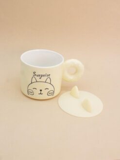 Кружка «Kitty surprise», beige (420 ml) 8 nana.by Кружка «Kitty surprise», beige (420 ml) — изображение 4