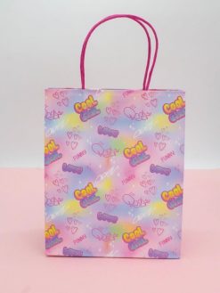 Пакет подарочный крафтовый "Классная девчонка", сердце (21*25,5*10) — изображение 3