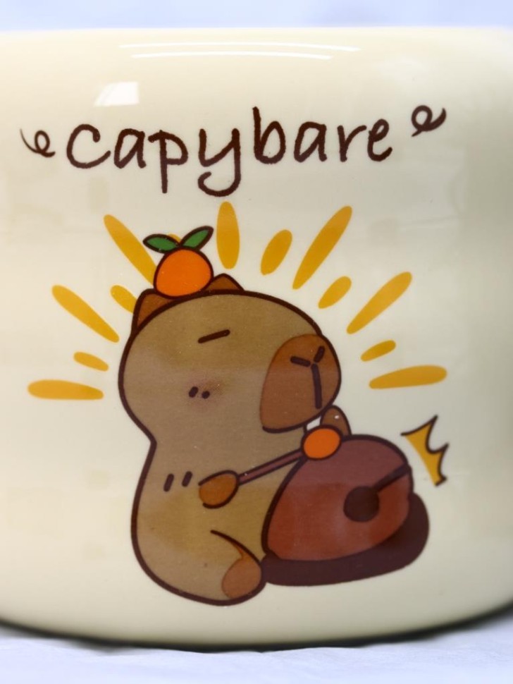 Кружка «Capybara song», (380 ml) 4 nana.by Кружка «Capybara song», (380 ml) — изображение 3