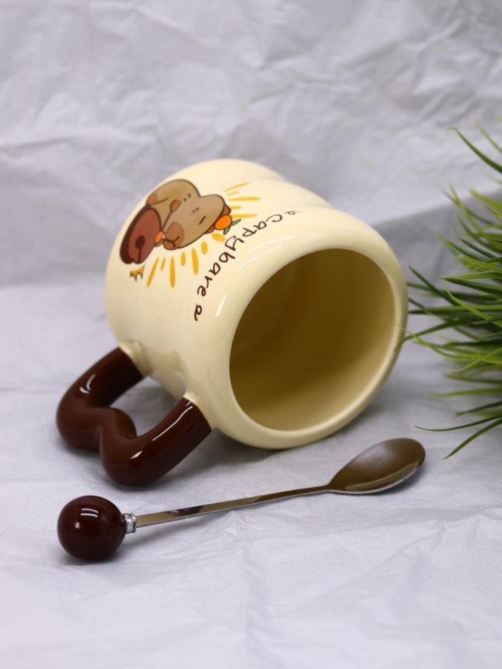 Кружка «Capybara song», (380 ml) 5 nana.by Кружка «Capybara song», (380 ml) — изображение 4