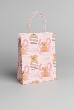 Пакет подарочный крафтовый "Классная девчонка", мишка (21*25,5*10) 6 nana.by Пакет подарочный крафтовый "Классная девчонка", мишка (21*25,5*10) — изображение 2