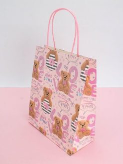 Пакет подарочный крафтовый "Классная девчонка", мишка (21*25,5*10) 8 nana.by Пакет подарочный крафтовый "Классная девчонка", мишка (21*25,5*10) — изображение 4