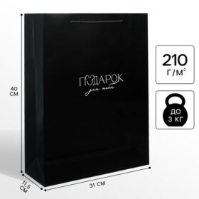 Пакет подарочный «Подарок для тебя», 31х40х11.5 см