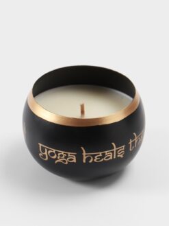 Свеча в чаше Yoga heal the soul, 200 г, 8.5х7 см, соевый воск 6 nana.by Свеча в чаше Yoga heal the soul, 200 г, 8.5х7 см, соевый воск — изображение 2