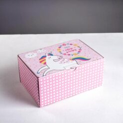 Главная 39 nana.by Alternative view of Коробка‒пенал «Единорожка», 22 х 15 х 10 см