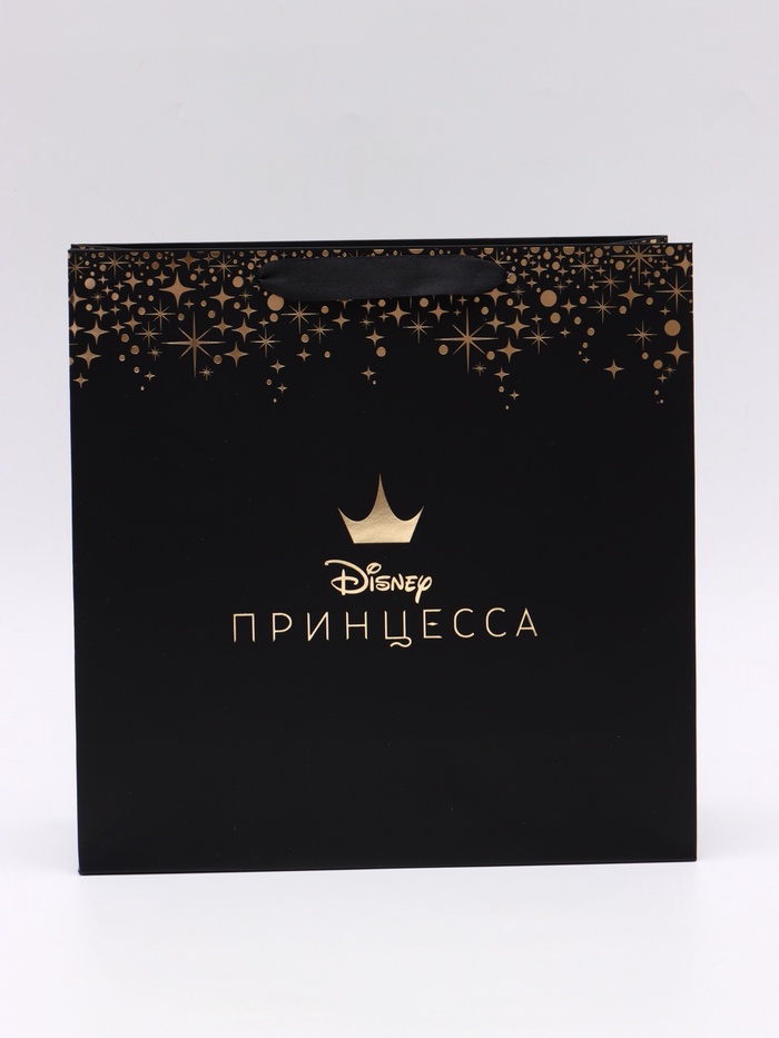 Пакет подарочный «Принцесса», тиснение, 30х30х12 см 3 nana.by Пакет подарочный «Принцесса», тиснение, 30х30х12 см — изображение 2
