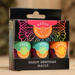 Масло эфирное «Мята. Апельсин. Пихта» косметический, 3 шт. по 15 мл — изображение 3